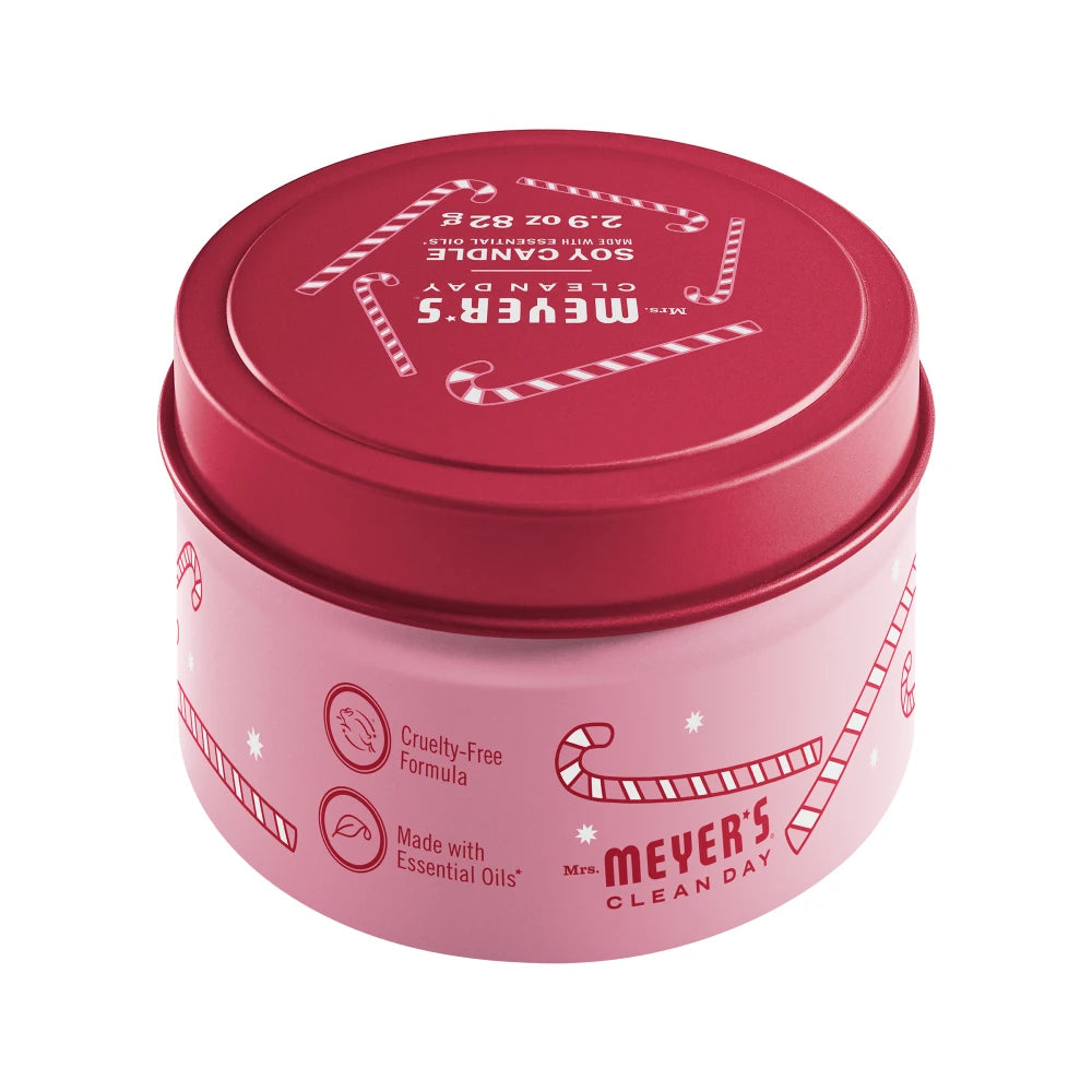 Peppermint Tin Candle