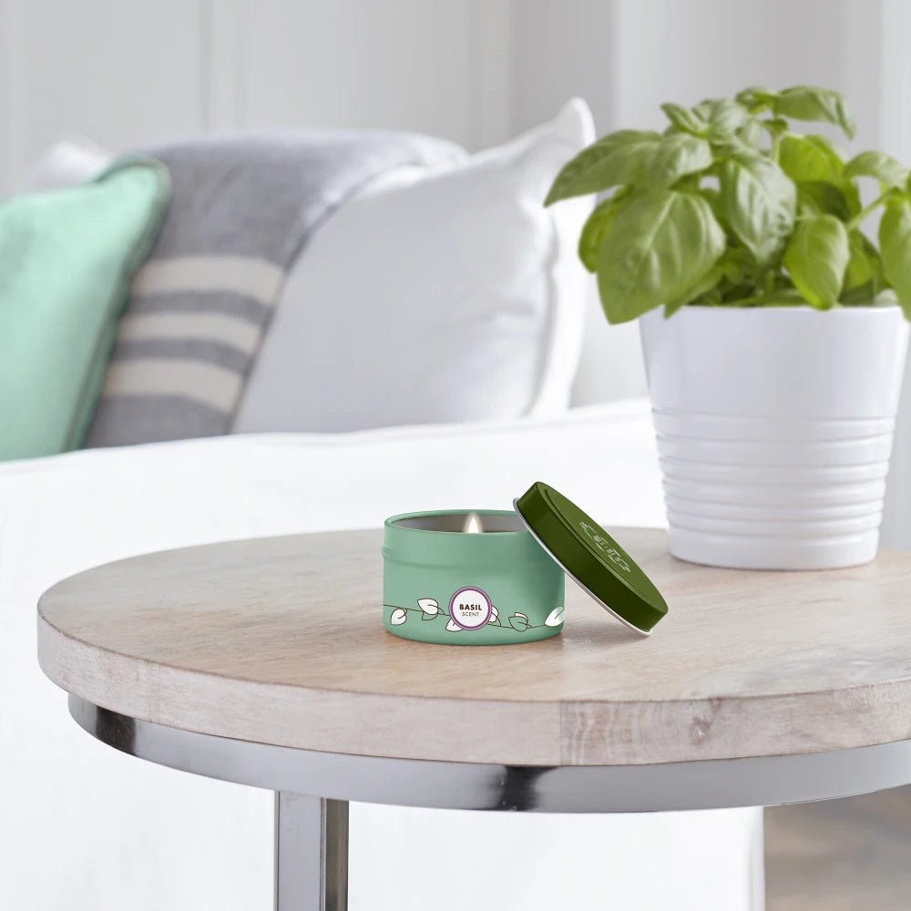 Basil Tin Candle - View 6