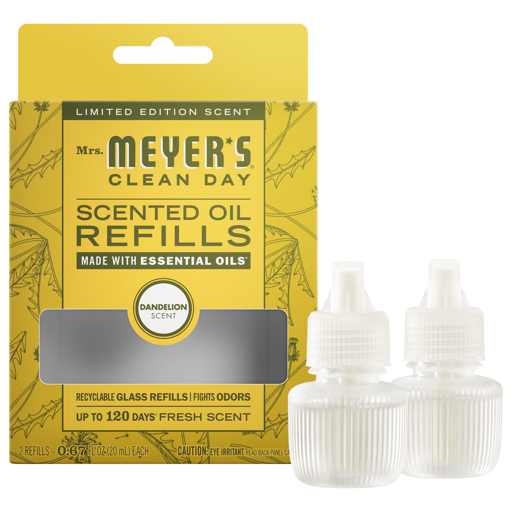 Dandelion Plug In Scented Oil Refill, 2-Pack - View 2