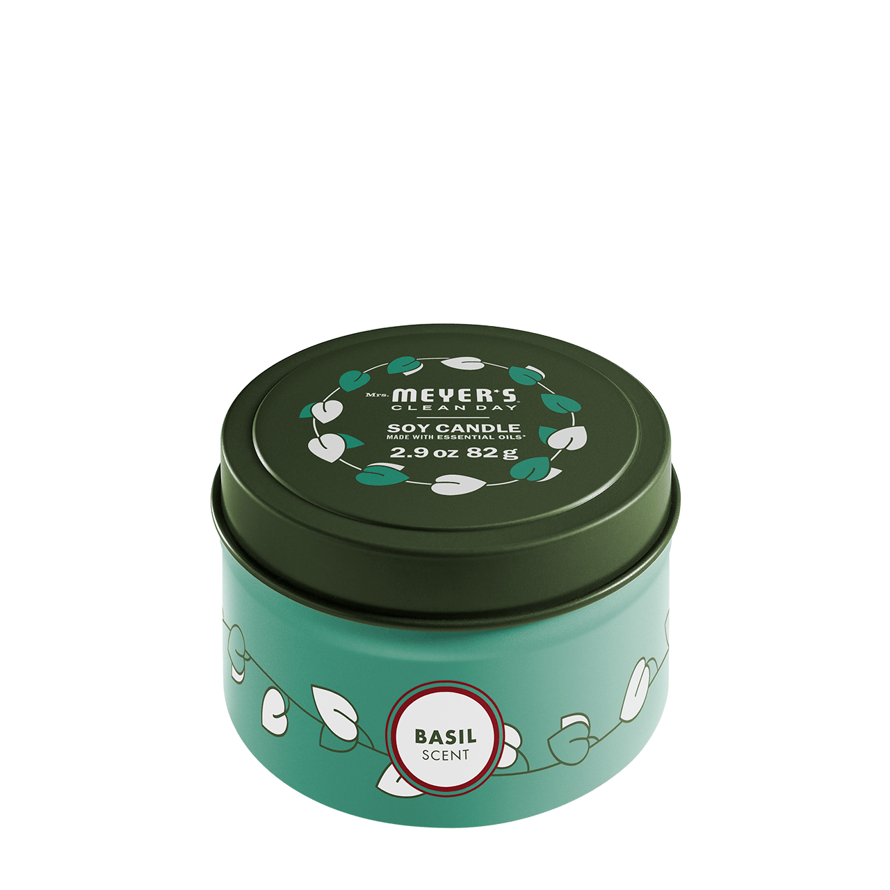 Basil Tin Candle - Main image