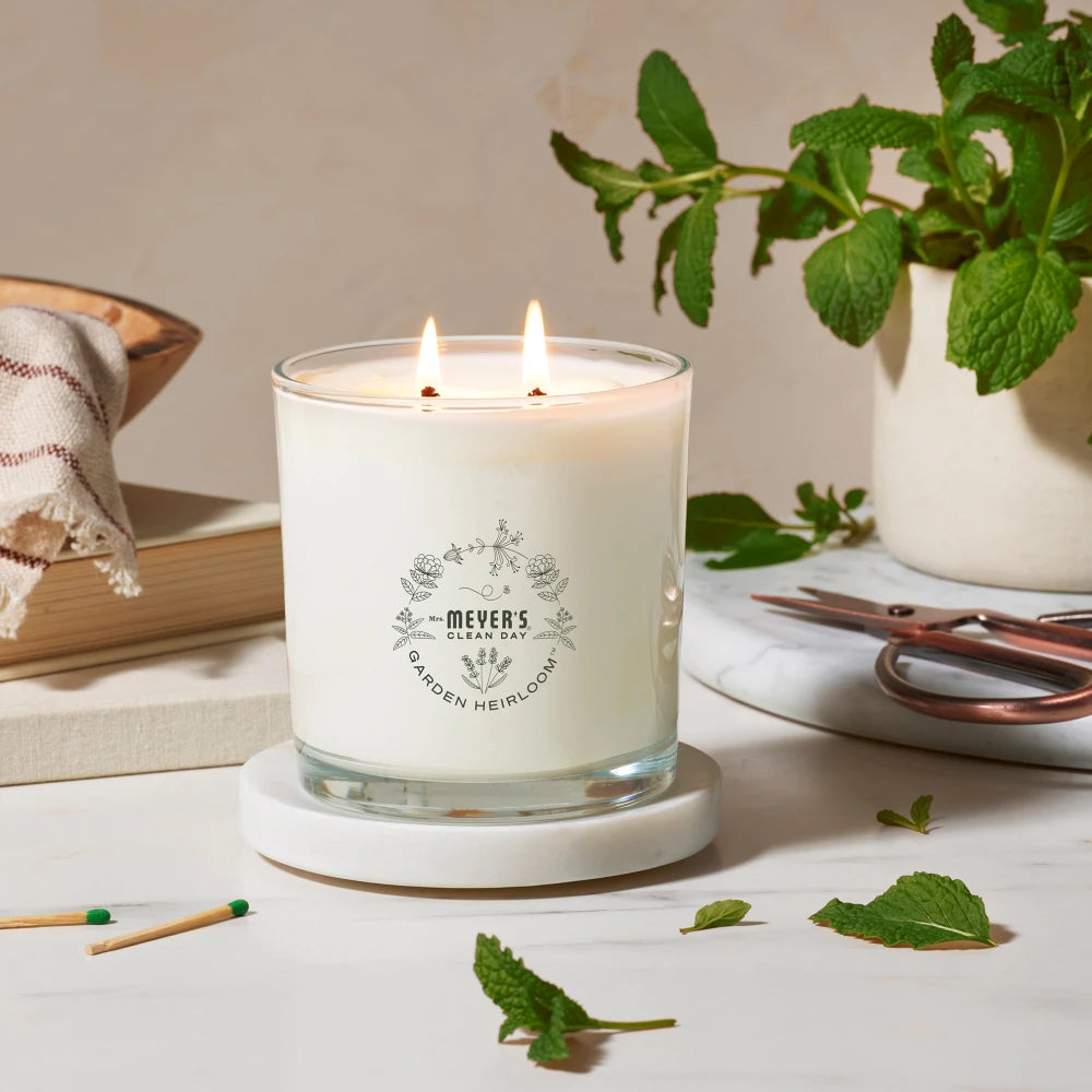 Wild Mint Garden Heirloom Candle - View 6