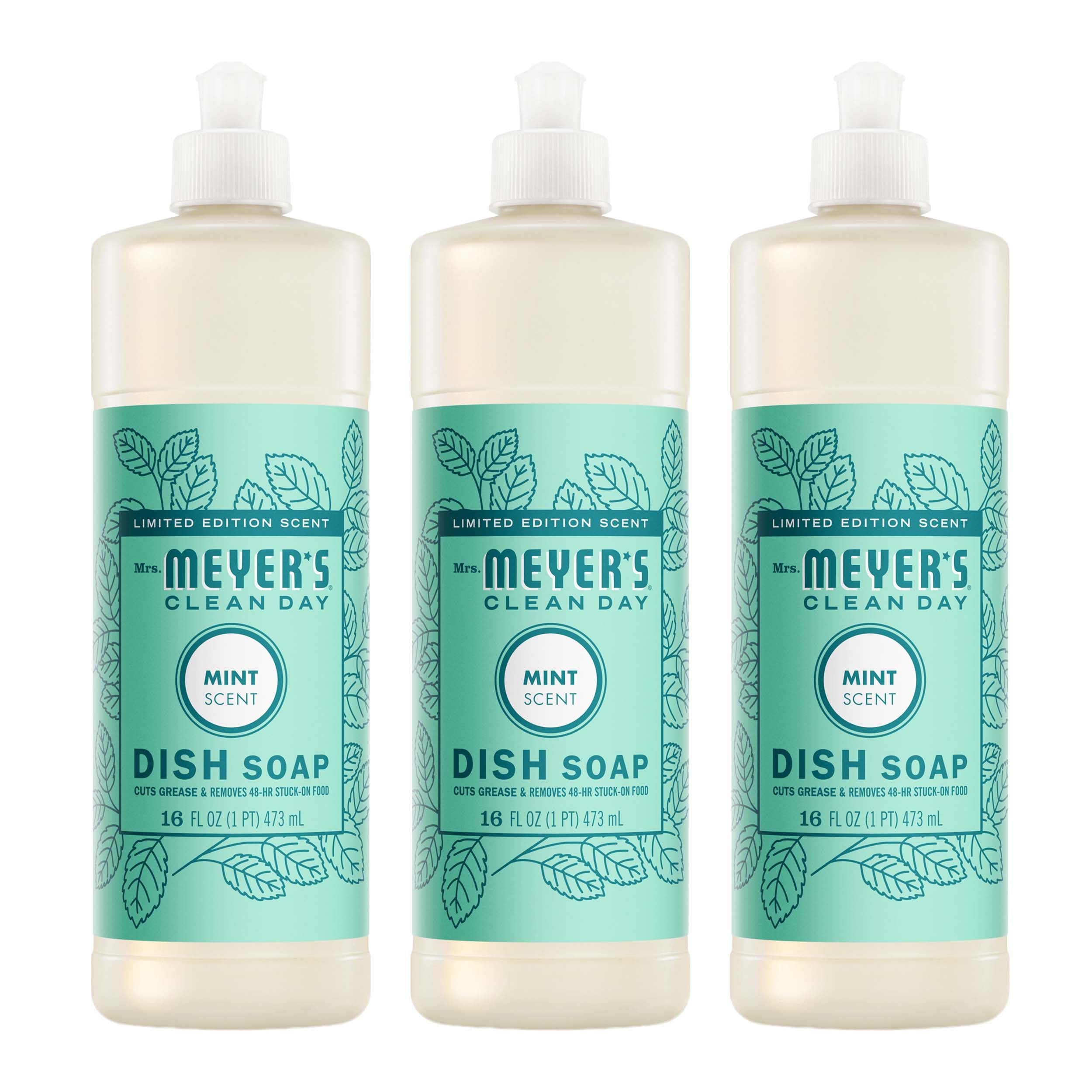 Mint Dish Soap 3-count Bundle - Main image